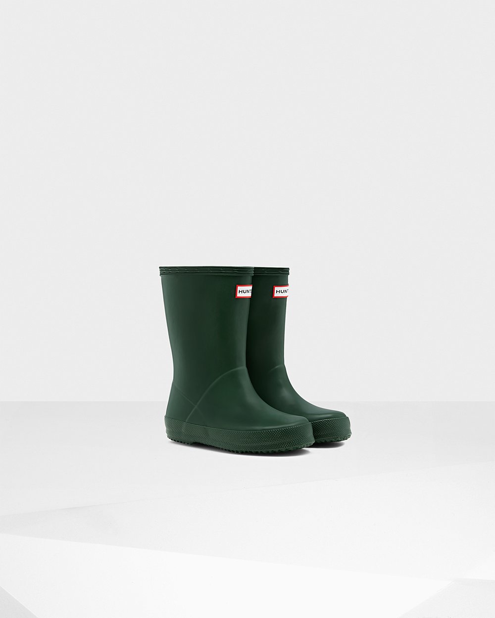 Botas De Agua Original First Classic Hunter Niños - Verdes - 125860SZF